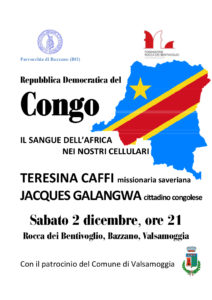 Una storia della Repubblica Democratica del Congo @ Sala dei Giganti Rocca dei Bentivoglio | Valsamoggia | Emilia-Romagna | Italia