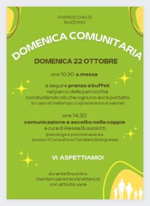 Giornata Comunitaria @ parrocchia | Valsamoggia | Emilia-Romagna | Italia