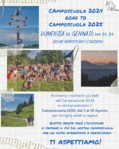 Camposcuola 2024 --> 2025 @ parrocchia